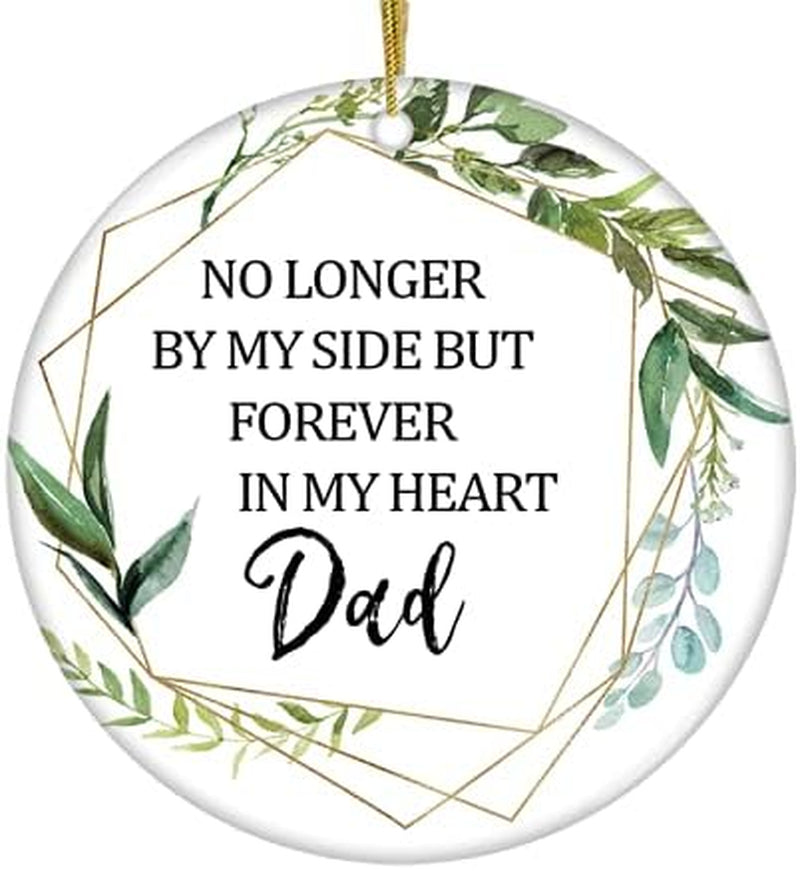 Dad No Longer by My Side,But Forever in My Heart,Sympathy Gifts for Loss of Father,Memorial Gifts for Loss of Dad, Loss of Father Sympathy Gifts- Sympathy Gift to Tribute the Loss of a Loved One